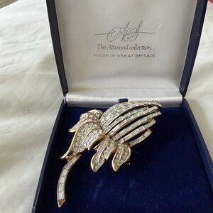Vintage rhinestone brooch from The Attwood Collection